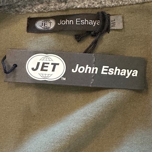 JET by John Eshaya Military Jacket Size M/L $295 - Picture 16 of 16